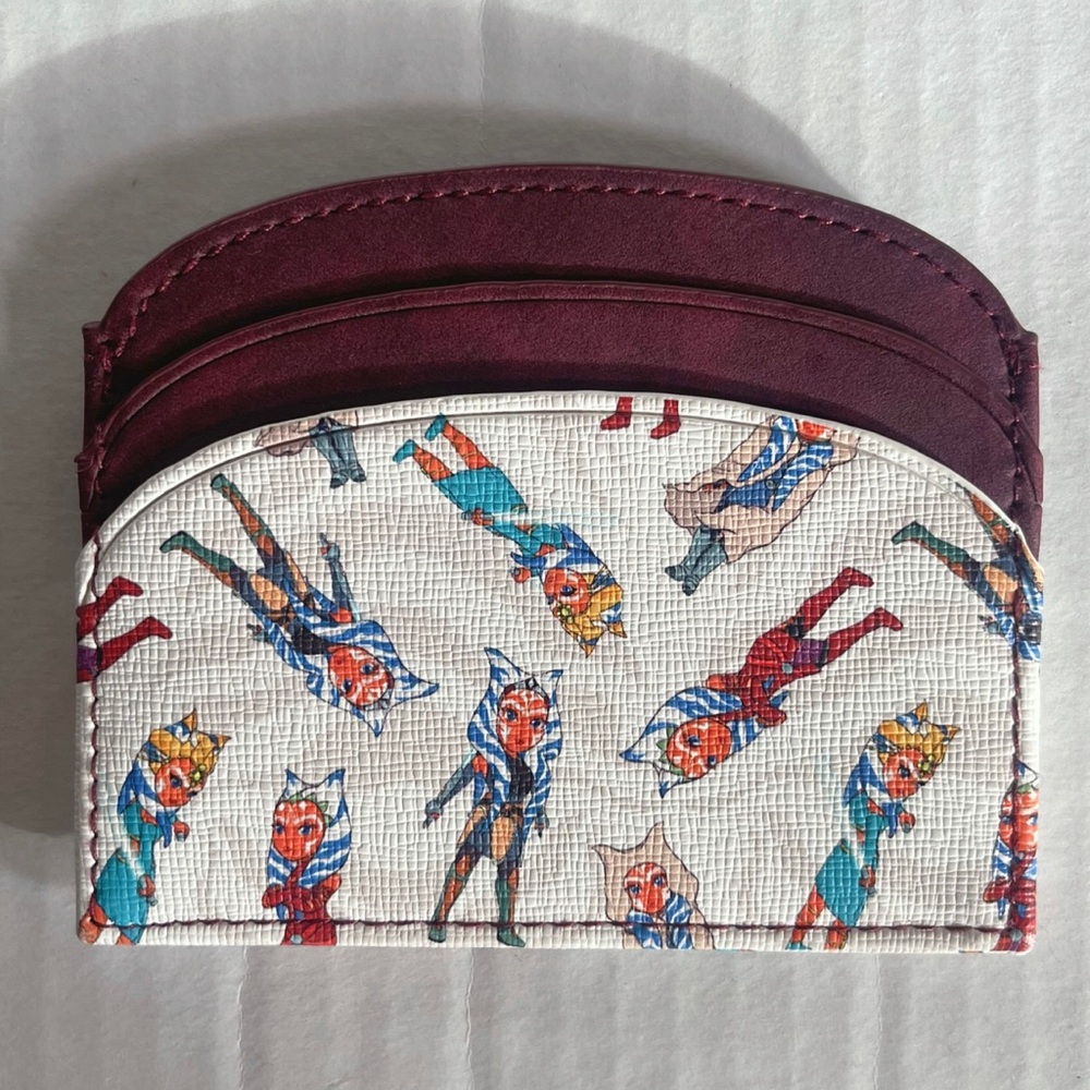NWOT Star Wars Ahsoka Tano Cardholder Wallet Bioworld Boxlunch The Clone Wars